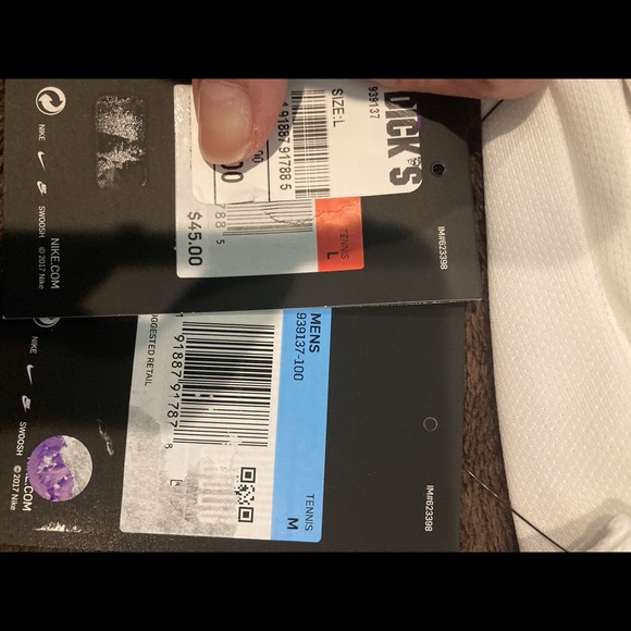 NWT Nike dri-fit polo med, large - Picture 5 of 5